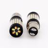2pcs 1157 4014 White Amber Dual Color Switchback LED Turn Signal Lights 60SMD High Power Super Bright Replacement Bulbs