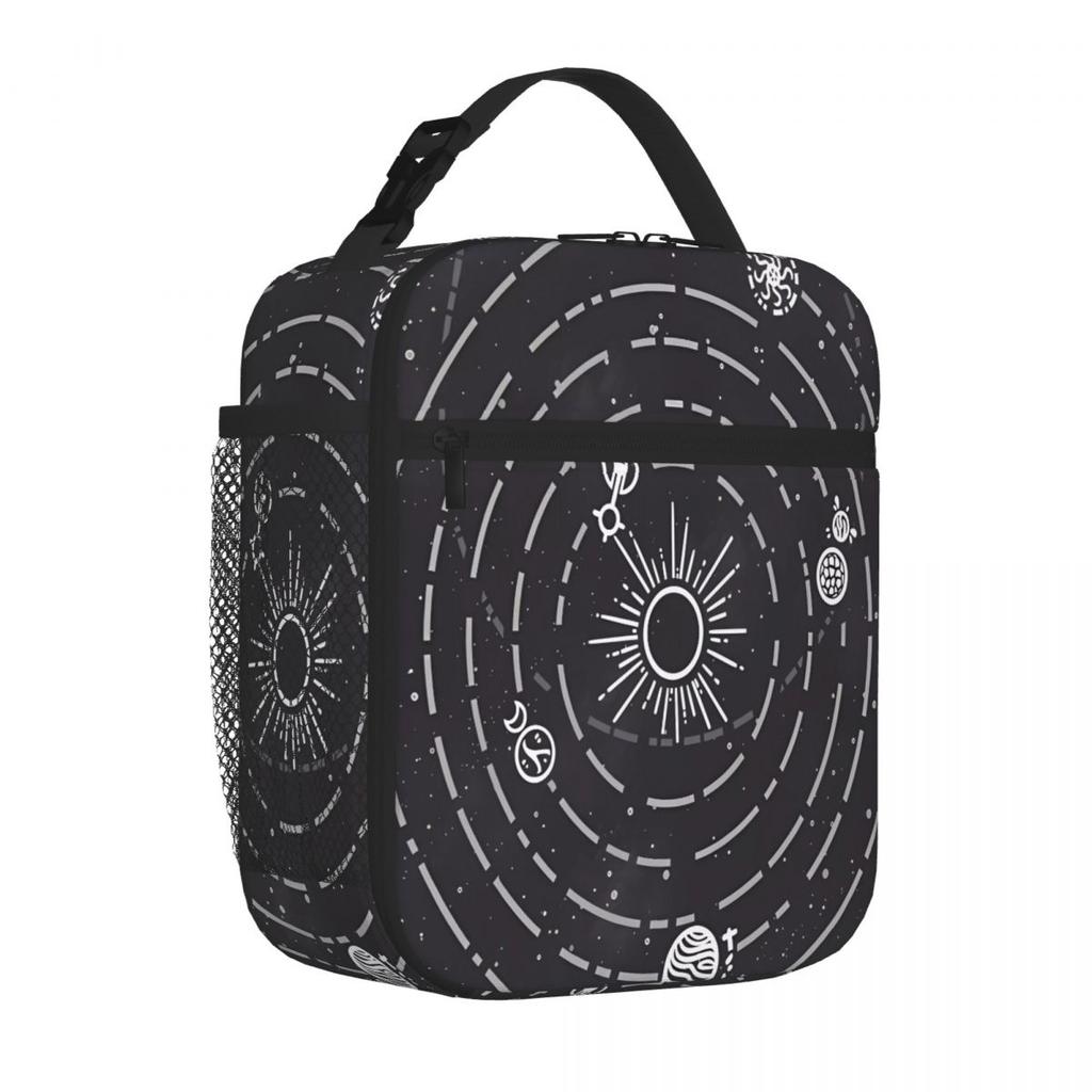 Bestselling Outer Wilds Solar System Office Style School Lunch Bag Yard Party Commuter Lunch Bag