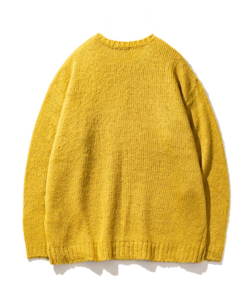 VASTIC Brush Knit_Mustard