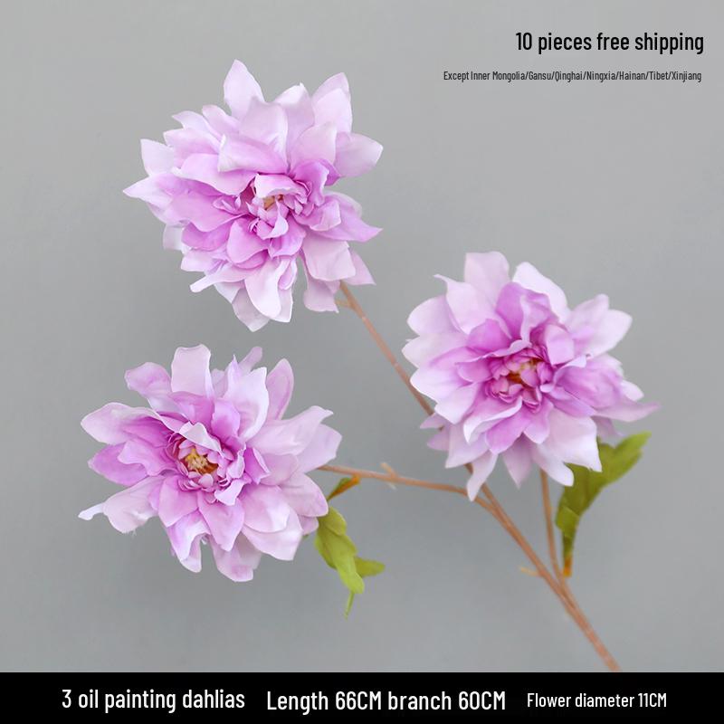 Purple Floral Wedding Arrangement - Silk Hydrangea, Rose, Bamboo Leaves & Grass for Flower Arches