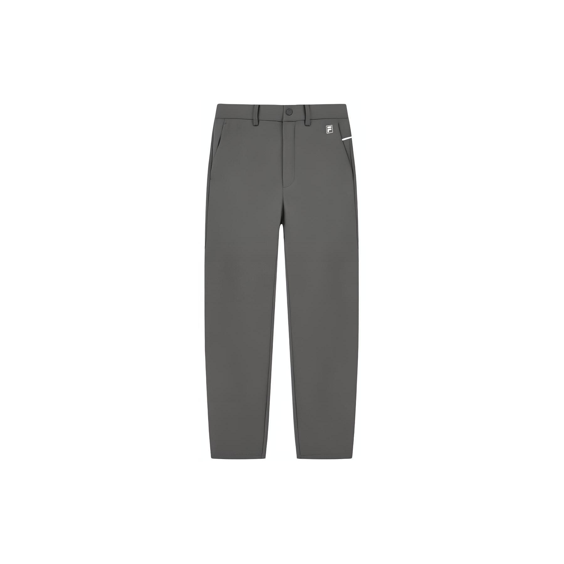 FILA Casual Pants Men s Gray Moderate Straight Fit Pants A11M145801FCC XXL