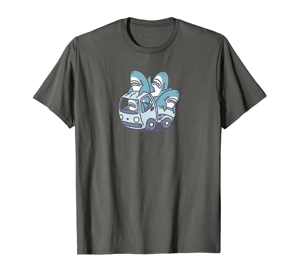 Lots of Sharks On the Truck T-shirt