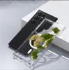Ginkgo Leaf Magnetic Transparent Case for iPhone 15/16/17 Pro Max - Full Coverage Protective Cover