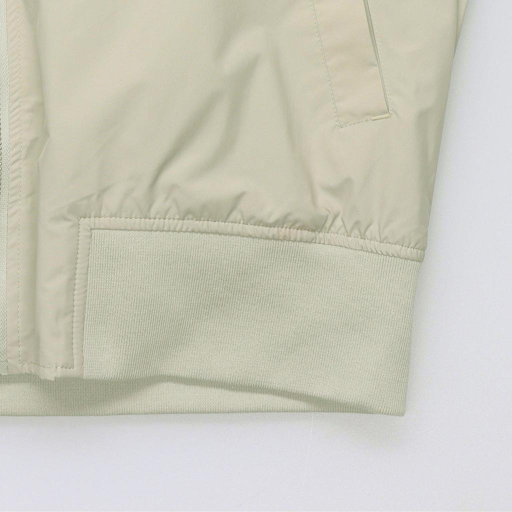 Lee Solid Color Zip Baseball Collar Jacket Men jackets Light-Cyan-Gray LMT006890100092A05169