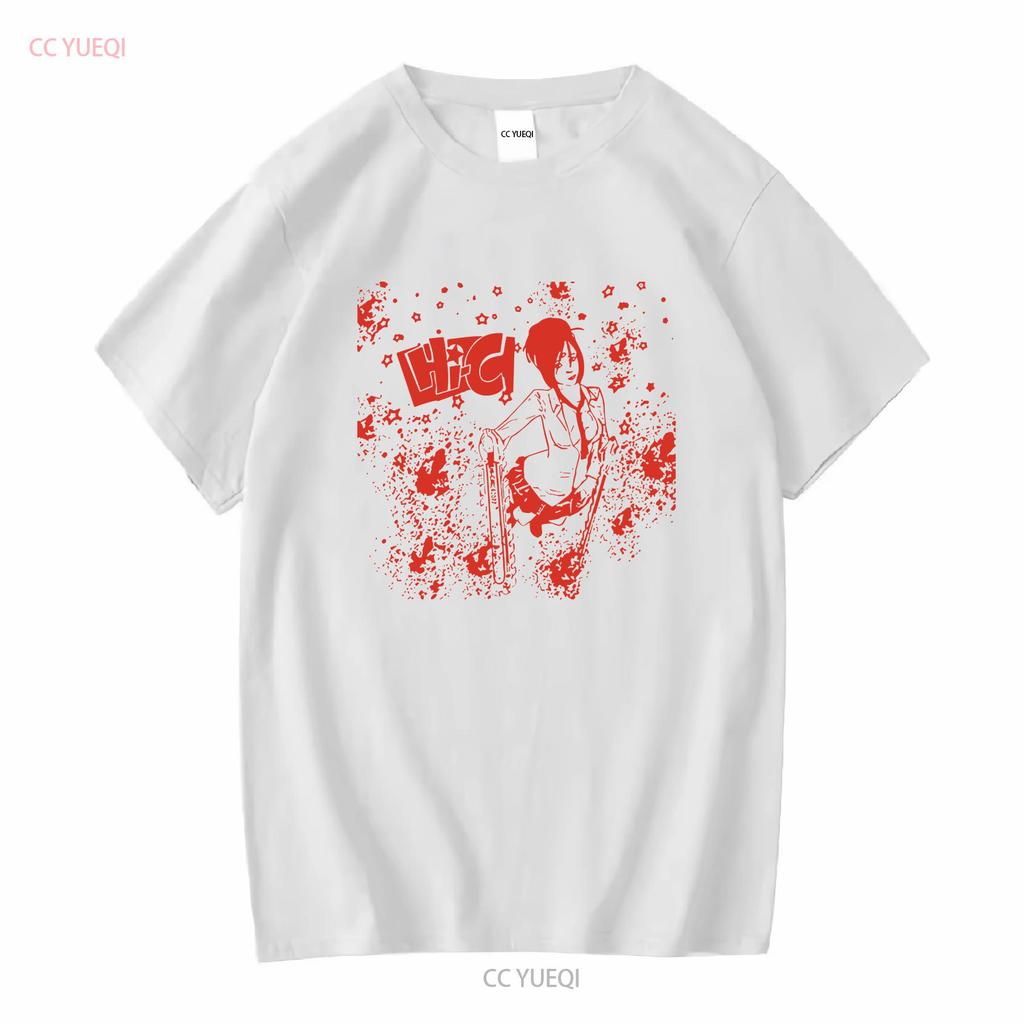Hi C High Cee No More Heroes NMH Rcb T Shirt Long or Short Sleeves Vintage Washed Slightly Comfortable Breathable Unisex