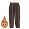 Autumn/Winter Warm Velvet Casual Pants for Women Aged 45-65