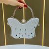 Butterfly Bag - Exquisite Designer Evening Dress Crossbody Bag with A Red Pocket