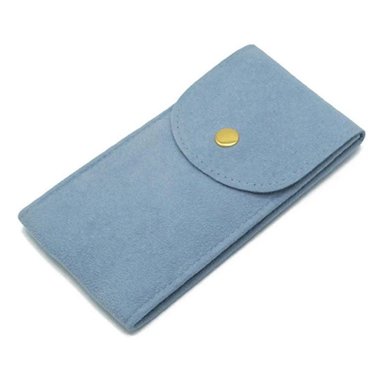 Embers Watch Bag Green Blue Black Flannelette Gift Bag Travel Storage Case Durable Portable Watch Dust Protection Case