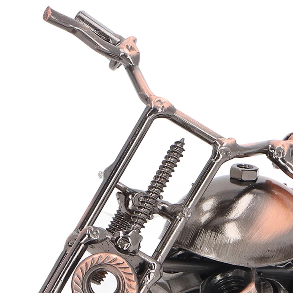 Kinder Vintage Motorrad Modell Vintage Eisen Motorrad Eisen Kunst Ornament Motorrad Motorrad Spielzeug für Heimdekoration Sammlung