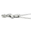 NON BRAND - Diamond 0.10ct Design PendantNecklace K18WG/diamond Array