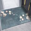 New Chinese Doormat Entry Door Carpet Toilet Household Mat Diatom Mud Non-slip Quick Dry Absorbent Foot Mat