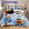 3pcs Toy Story Characters Quilt Cover Set - Soft and Cozy Bedroom, Guest Room and Dorm Decorative Bedding 3-Piece Set 1 Quilt Cover + 2 Pillow Sh
