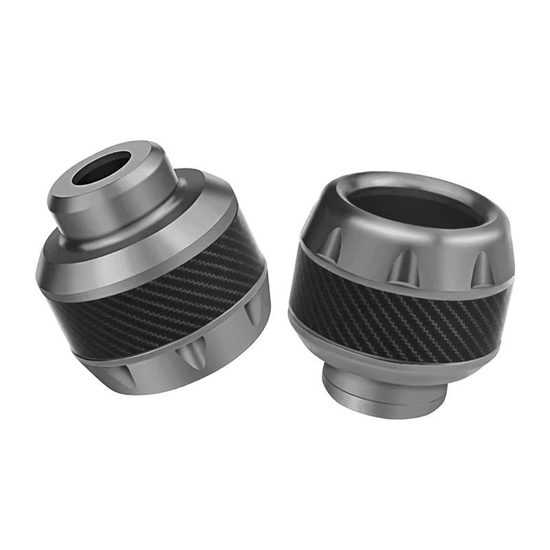 Universal Motorcycle Anti-fall Cup Aluminum Alloy Motorcycle Front Fork Cover Anti-collision Wheel Protector Modified Accessorie