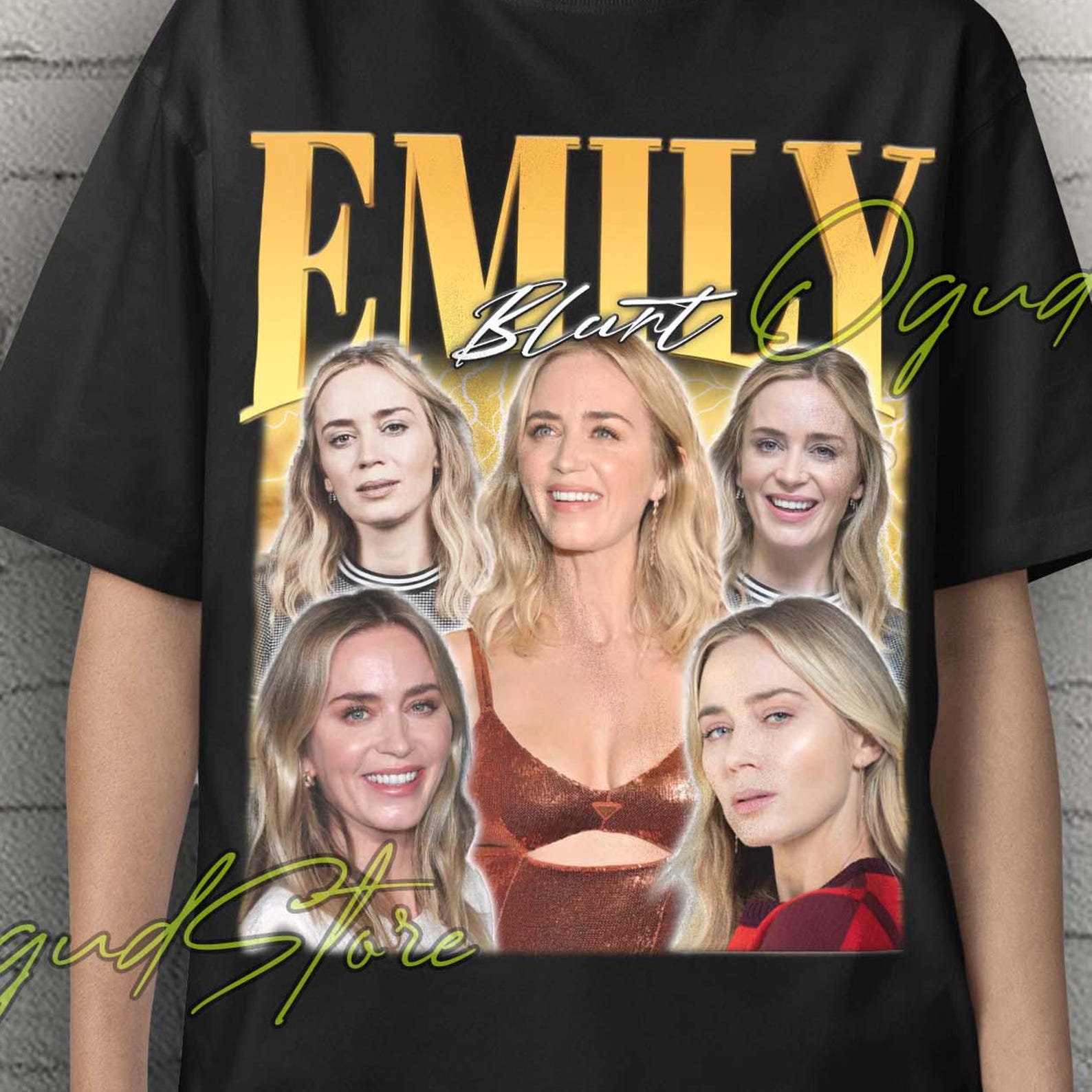 Emily Blunt Shirt, Emily Blunt Retro 90s Shirt, Emily Blunt Sweatshirt, Emily Blunt Clothing, Emily Blunt Meme Tees, Emily Blunt Poster 4XL