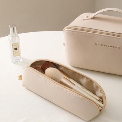 Bolsa para Almohada de Órgano, Neceser de Cuero PU, Mano a Mano con Bolsa de Almacenamiento