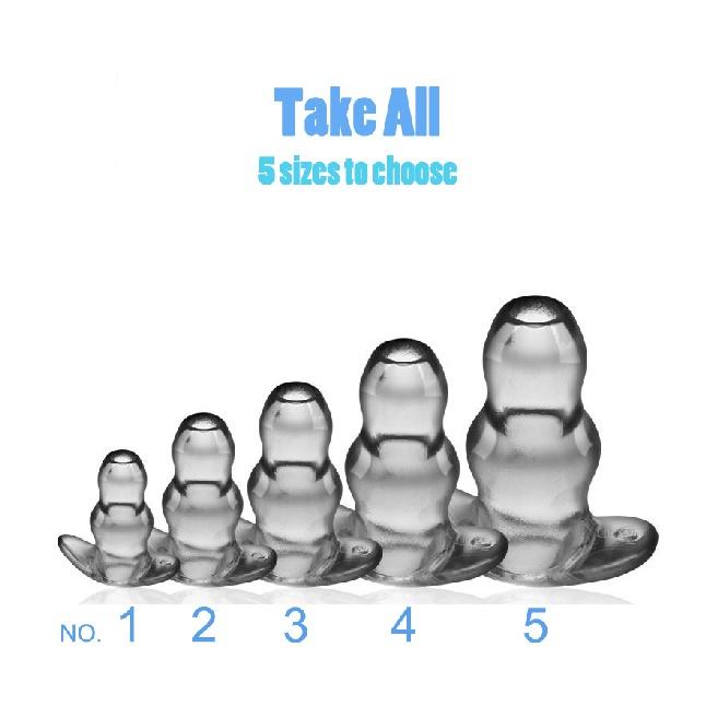 Expandér dutých análních kolíků Vaginální anální kolík Transparentní dildo Vložka anální kolíčky Dilatátor řitního otvoru Čištění zrcátka BDSM Pohlaví pro dospělé