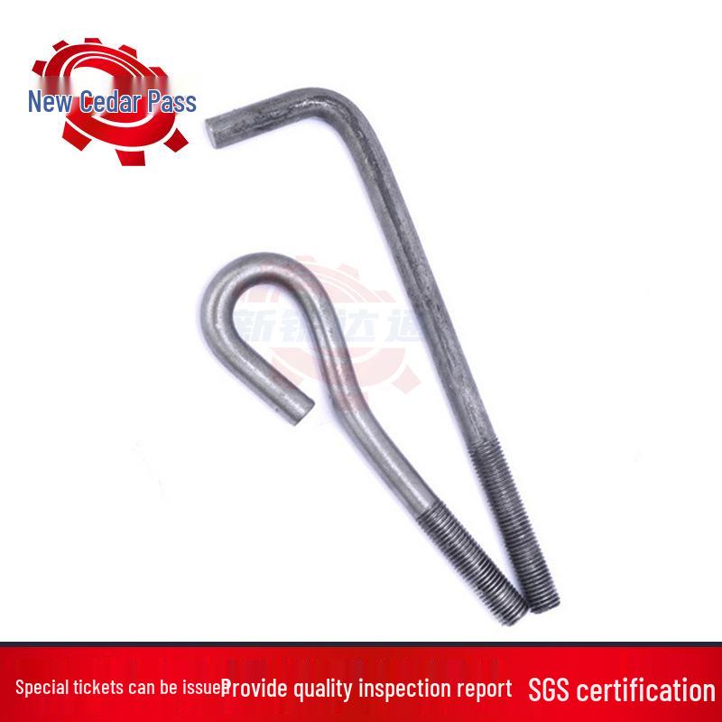 Hot-Dip Galvanized 9 & 7-Shaped Welded Anchor Bolts In Stock