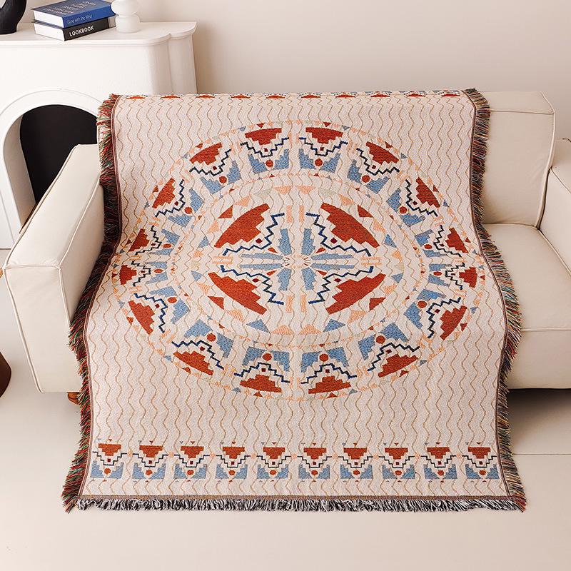 American Graffiti Sofa Towel: Stylish, Moisture-Proof Picnic Mat, Living Room Rug, Camping Blanket & Sofa Cushion Cover.