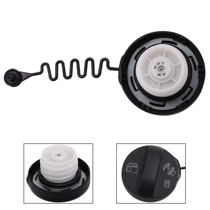 Car Inner Fuel Tank Filler Cap 1 Unit OE 94564508 Compatible with Captiva Spark Aveo Matiz 06-19