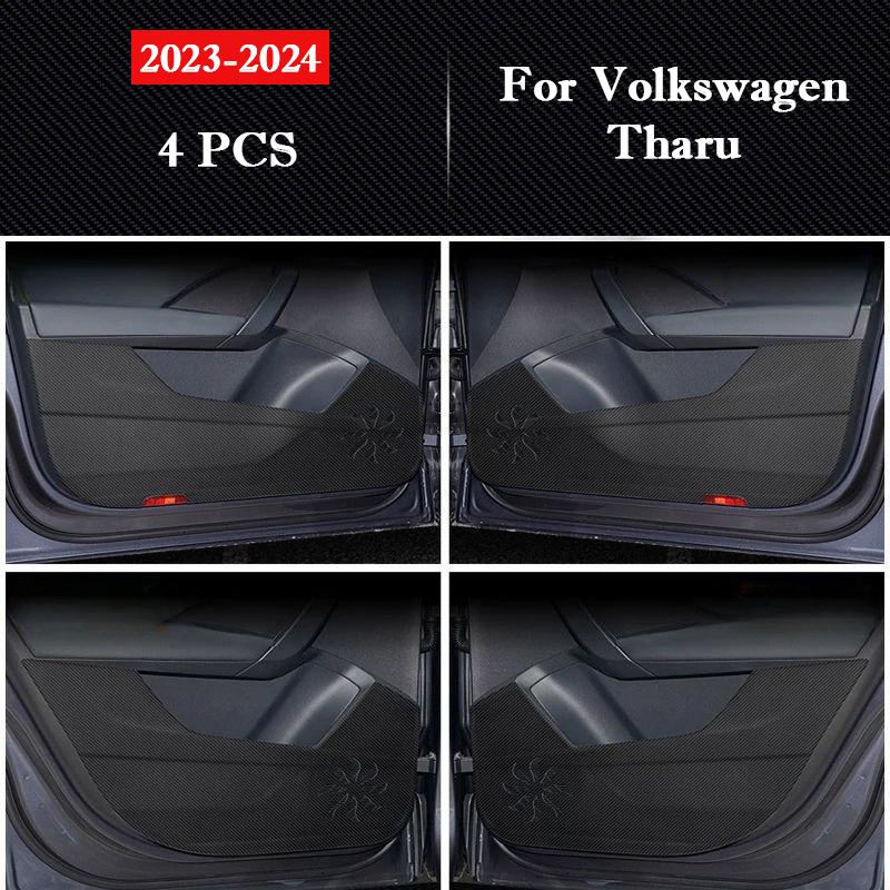 For Volkswagen Tharu 2019-2026 Car Door Anti Kick Pad Glove Box Protection Stickers Scratch Resistant Film Interior Accessories