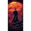 5D DIY Full Round Drill Diamond Painting Halloween Home Decor Art Craft 30x70cm