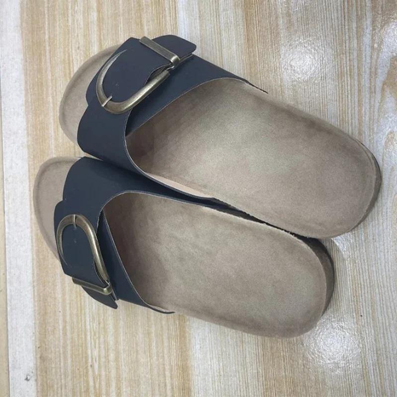 Flats Slippers Women Summer Casual Shoes Fashion New Flip Flops Sandals 2024 Walking Beach Slides Dress Cozy Classic Women Shoes