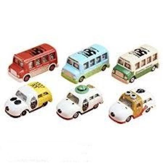 

of 6 Tomica Dream Tomica Snoopy 50th anniversary of landing in Japan Dream Tomica collection BOX [Set types]