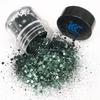 Bulk Christmas Decoration Polyester Glitter Snow Shape Chunky Glitter