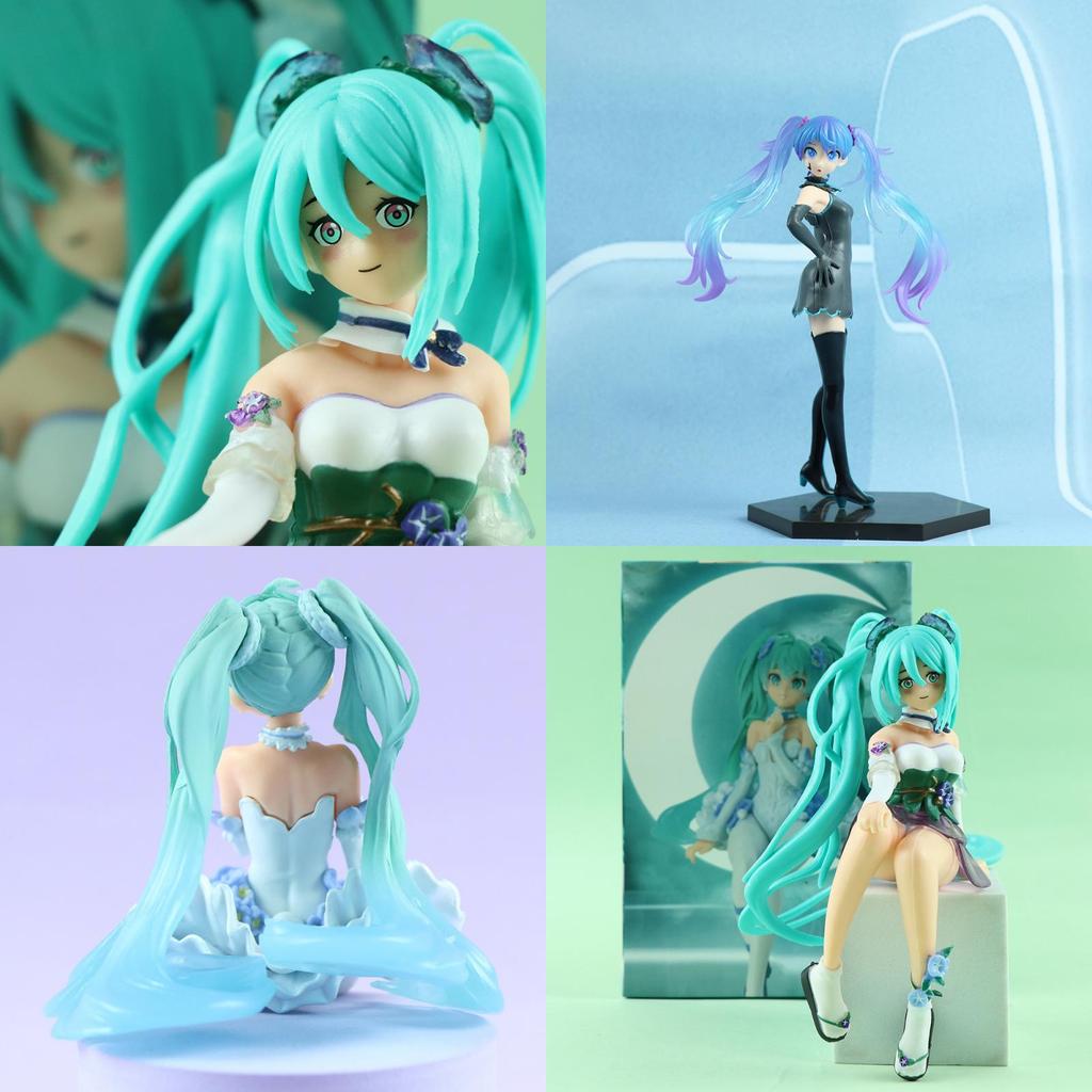 Miku Hatsune Handmade Anime Doll Adorable Girl Figure For Anime Fans Great For Display Or Play 20 Cm
