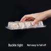 Disposable Multi-Grid Transparent Dumpling Container