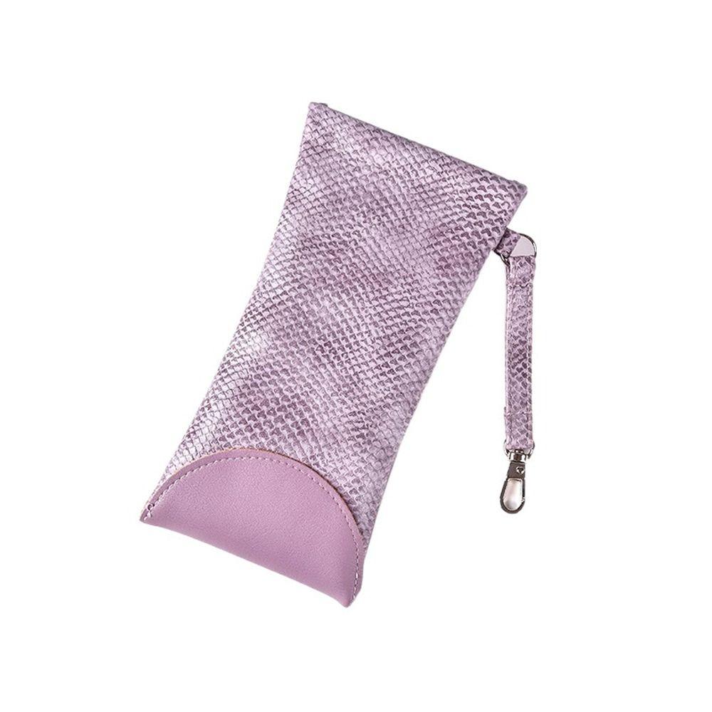 

Автоматическая закрывающаяся подвесная сумка для солнцезащитных очков со шнурком, держатель для очков, женская/мужская фиолетовый