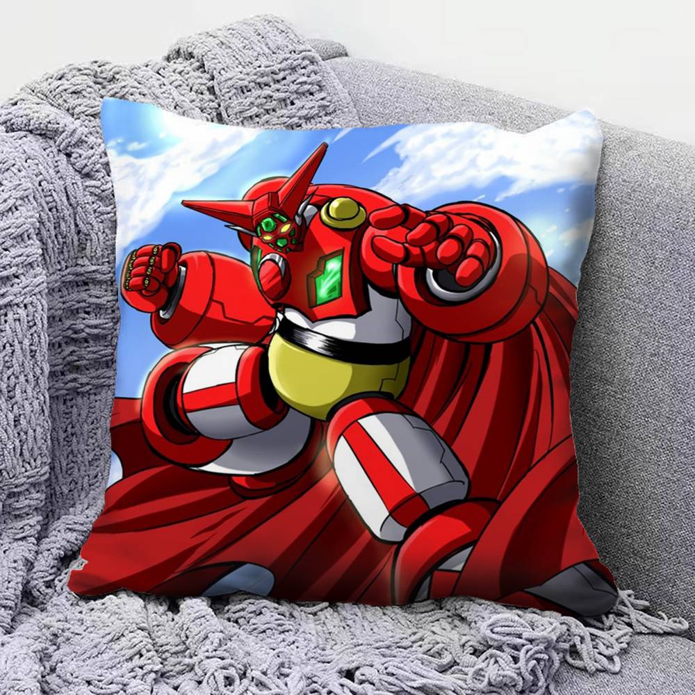 Shin GGetter Robo  Home Sofa Cushion Covers and Aecorative Custom Pillow Covers