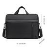 Comfortable 15.6 In Laptop Bag Notebooks Shoulder Bags Handbag Stay Organized