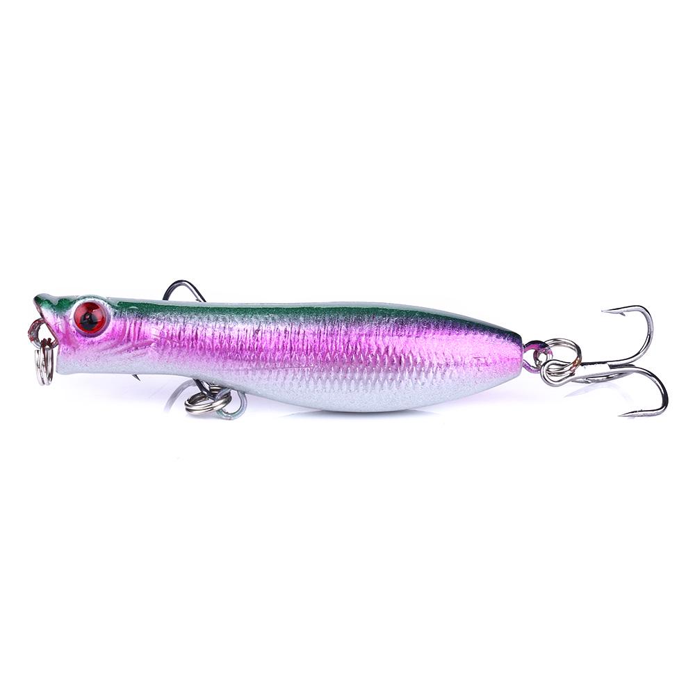 Exquisite Spray Paint Body Pencil Lure Fishing Set 6CM 5G Fishing Lure for Bass Perch Sea Fishing 5PCS/set