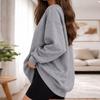 Women's Fashion Casual Long Sleeve Printed Crewneck Sweatshirt Top