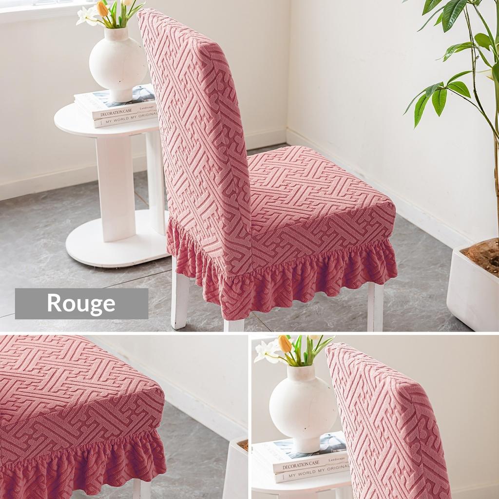 Husa Anti-Zgârieturi de Pisică pentru Scaun, Universală pentru Toate Sezoanele, Pernă pentru Șezut Scaun de Masă, Husa Completă Curbată Universală Elastică pentru Masă și Scaun, Husa pentru Scaun de Hotel