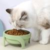 Raised Cat Food Bowl Large Capacity Pet Water Bowl Colorful Dog Bowls  for Puppy Cat