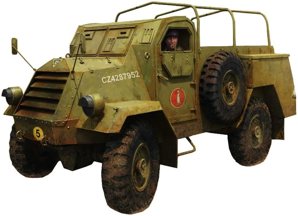 IBG Масштаб 1/72 Канадская армия Chevrolet C15TA Бронированный 4-колесный грузовик Пластиковая модель в наборе PB72053