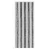 Insect Protection Curtain Chenille Grey and Black 90 x 220 cm