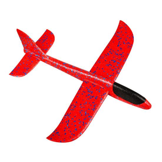 Large Foam Glider with Loop Roll Capability Hand Throw Airplane Toy for Kids Outdoor Flying Toy for Boys Girls Crash-Resistant Outdoor Toy for