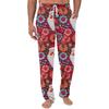 Men's Christmas-Printed Pocket & Sleep Pants | Soft Cotton Blend, Elastic Waist