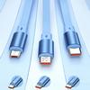 3 In 1 Retractable 100W Fast Charge Data Cable For Iphone 14 Usb Type C/Micro For Sumsung Xiaomi 13 Huawei Phone Charge Usb Cord