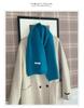 Unisex Solid Color Australian Wool Scarf: Warm, Versatile Knitted Neck Warmer