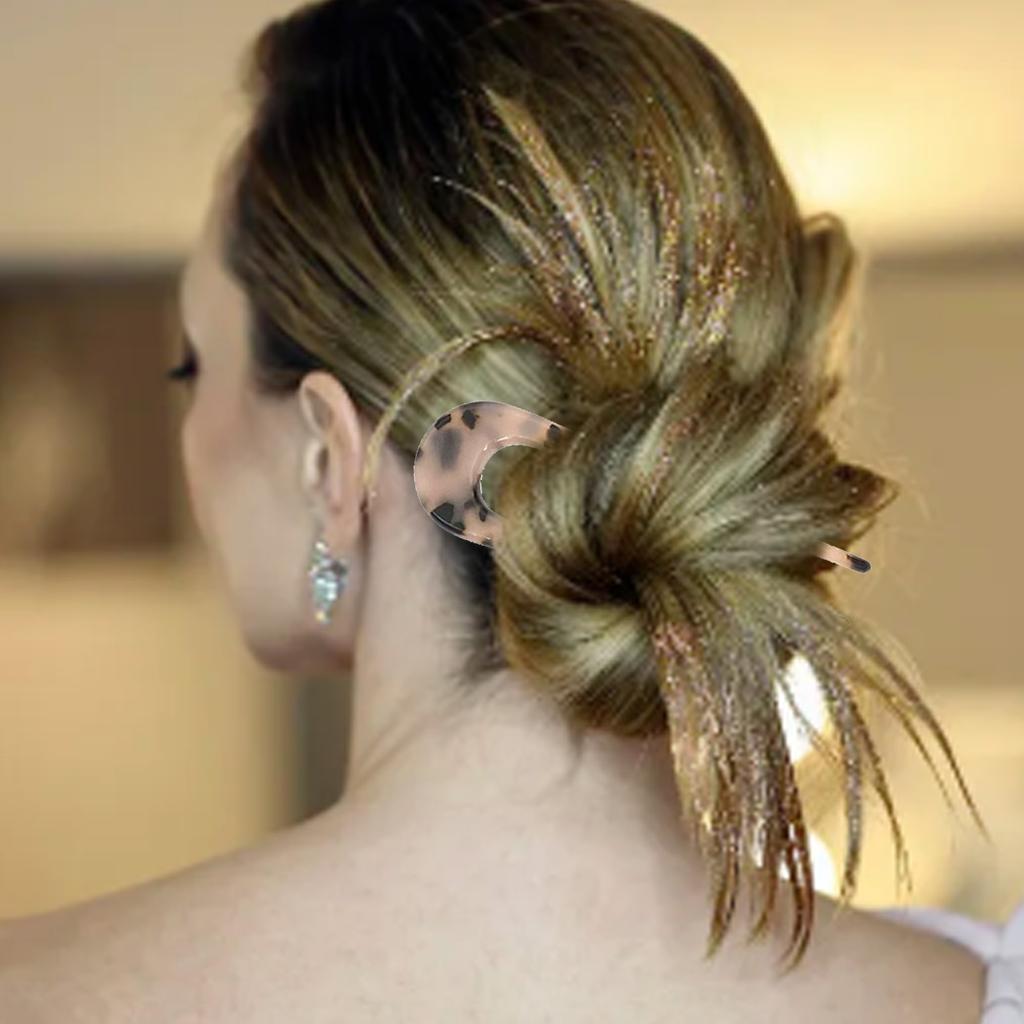 Unique Shape French Metal Hair Clip Bun Hair Accessories for Women’s Vintage Hairstyles And Daily Fashion Needs
