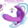 Remote Panty Dildo Vibrator Wearable Butterfly Anal Vibrator Vaginal Anus Stimulator For Female Masturbation Sex Toys