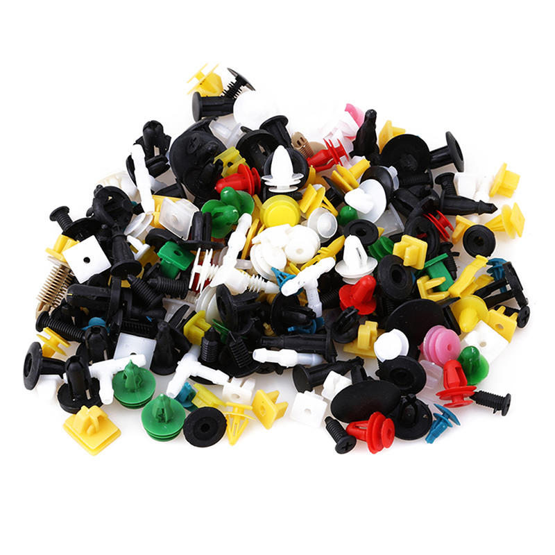 200/500pcs/ Pack Universal Mixed Auto Fastener Car Bumper Clips Retainer Car Fastener Rivet Door Panel Liner For All Car Decor