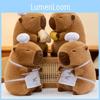 Chef Plush Capybara Toy Dolls Room Decoration Ornaments Children Gift Christmas