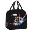 Boîtes à lunch réutilisables personnalisées Ufo Robot Grendizer Goldrake Mazinger Z pour femmes, étanches, isothermes, sac à lunch isolé pour le travail