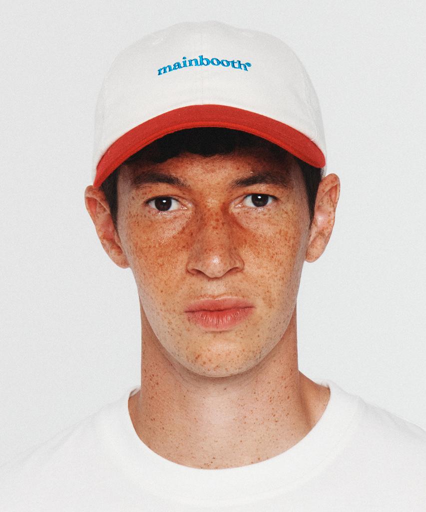 MAINBOOTH Original Mini Logo Ball Cap(Cream)