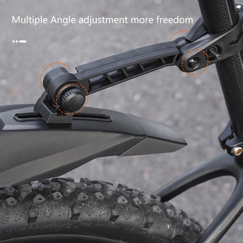 Bicycles Mudguard Foldable Bicycles Mudguard Front Rear Mudguards Bikes Cyclists Mudguard Adjustable Bicycles Mud Guard